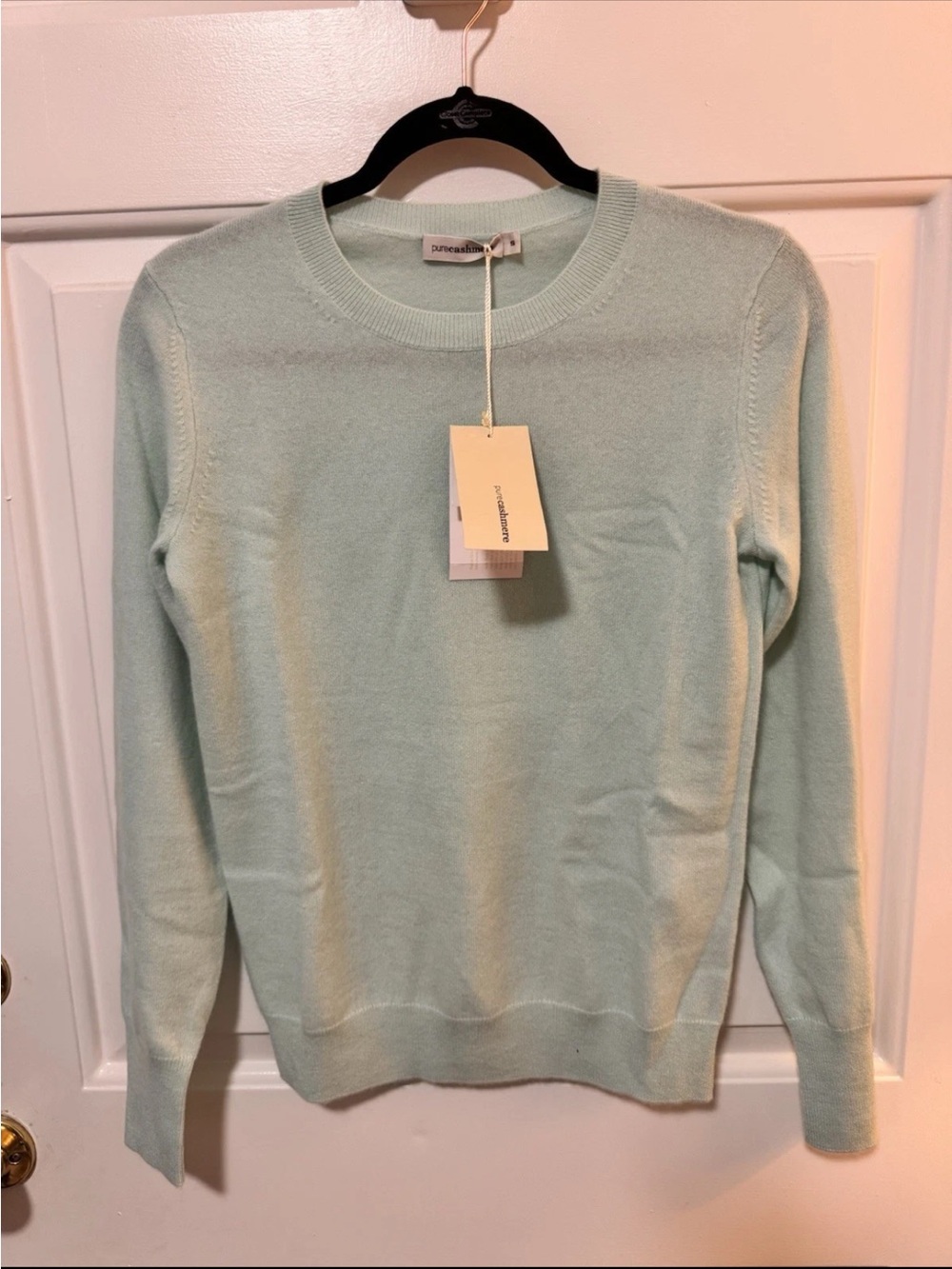 Pure Cashmere Crew Neck Sweater Size Small NWT